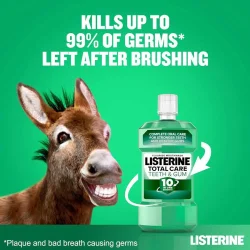 Listerine Mundskyl Total Care 10-in-1 Gum Protect Freshmint 500 ml.