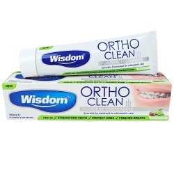 Ortodontisk tannkrem Wisdom Ortho Clean 100 ml.
