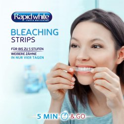Tandblekningsset Rapid Rapid White Express 5 Minutes Whitening Strips
