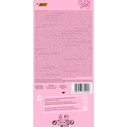 BIC 3 Klikk Soleil barberhvel + 4 barberblader