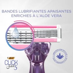 BIC 5 Click Soleil Barberblad 4 pcs.