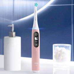 Oral-B iO Series 6 DUO Elektrische Zahnbrsten White + Rosa