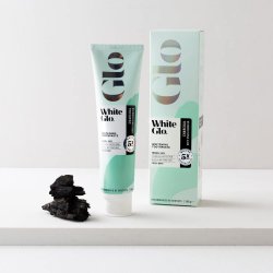 Tandblegning Tandpasta WHITE GLO Charcoal Deep Stain Remover 115g