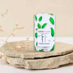 Tandtrdsbjler Indpakkede Coco Clean Floss Picks 45 stk.