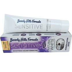 Hydroxyapatite Tannkrem BEVERLY HILLS FORMULA Sensitive Purple Color Corrector 100 ml.