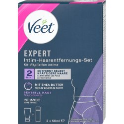Veet Expert Intim Hrfjerningsst Hrfjerningscreme + Multi-Benefit Skum
