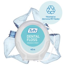 TePe Tandtrd uden PFAS Waxed Mint 50 mtr.