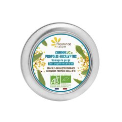 �kologiske Gummies FLEURANCE Nature Propolis+Eucalyptus 35 gr