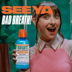 1 Liter Special Mundskyl mod Drlig nde THE BREATH Co. + Tungeskraber