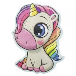 Figo barnegips Enhjrning formet 5 pcs.