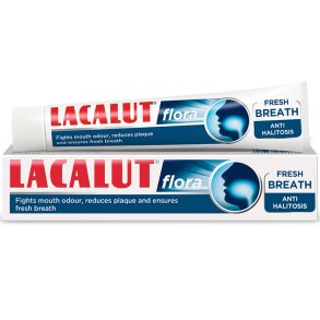 Tandpasta Drlig nde LACALUT Flora 75 ml.