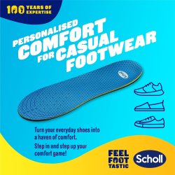 Scholl GelActiv Everyday Indlgssler NY MODEL Small 35,5-40,5