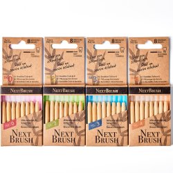 Bambus Gap Brushes 8 pcs. NEXTBRUSH 0,4 mm ISO 0