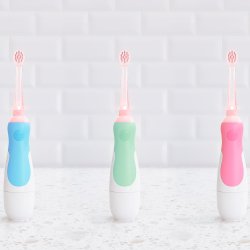 Elektrisk tandborste Baby LES BABYGATORS 0-5 r Sonic Batteri