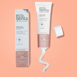 Naturlig Hydroxyapatite Whitening Tandpasta ECODENTA Sensitive Omyadent 75 ml