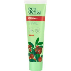 Naturlig Hydroxyapatite tannkrem ECODENTA Tranebrtartar Eliminerende 100 ml