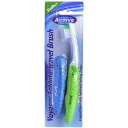 Reisetannbrster 2 pcs. ACTIVE Oral Care Voyager Folding 