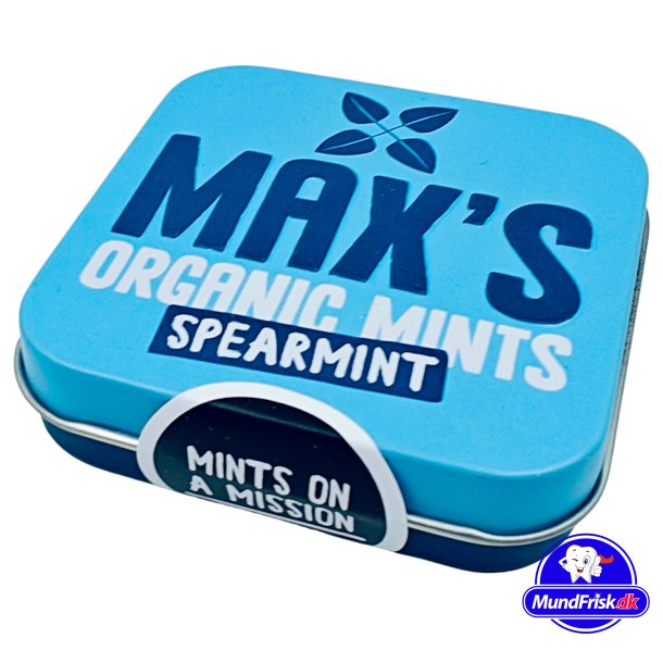Bio-Minzpastillen MAX'S Spearmint Dose 35g