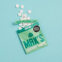 kologiske myntepastiller MAX'S Mentholpose 17g