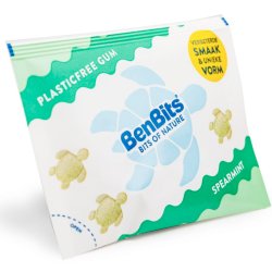 Naturligt plastfritt tuggummi BENBITS Xylitol Spearmint 16g