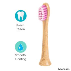 Bambuborsthuvuden f�r Philips Sonicare BOOHEADS Multi Colour 4 st.