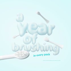 Borsthuvuden till Ordo Sonic Kids Uppladdningsbar eltandborste fr barn 4 st. White