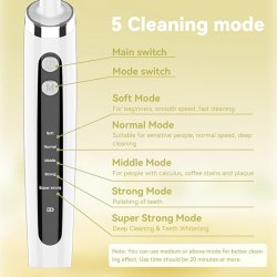 Elektrisk Multifunktionel Tandpolermaskine St til tandblegning og daglig tandpleje