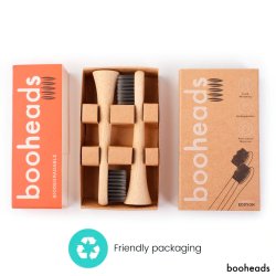 Booheads Bambus Charcoal Brstehoder For Philips 2 stk.