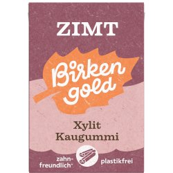 Naturlig Xylitol Tyggegummi Birkengold CINNAMON 20 stk