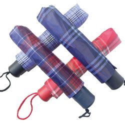 Vska Paraply Rutig Design 100 cm