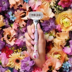 Gillette Barberskraber Venus Deluxe Smooth Sensitive Rifle Paper Co.s Edition