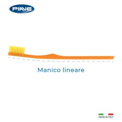 Harte Zahnb�rste PIAVE Plaque Control Compact Head