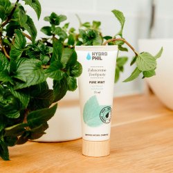 Naturlig Tandpasta HYDROPHIL Mint &amp; Fluor 75 ml