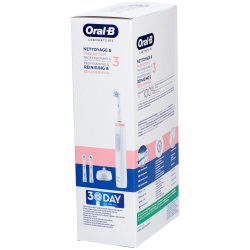 Oral-B Pro 3 3000 Sensitive El-tandbrste + 2 Ekstra Brstehoveder