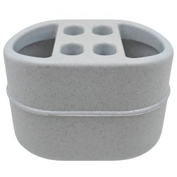 Tandbrsteholder i plast med 6 rum