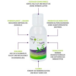 ApaCare Munvatten flytande tandemalj Antibakteriell tand- och munbalsam 200 ml