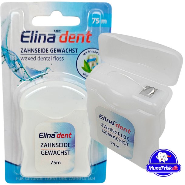 Tanntrd uten PFAS Elina Waxed Mint 75 mtr.