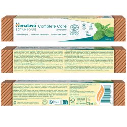 Ekologisk Xylitol tandkrm HIMALAYA Botanique Complete Care Mint 75 ml