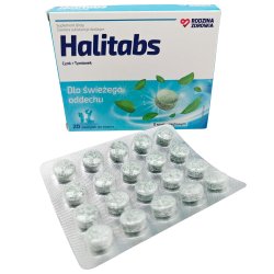 Sugetabletter mod drlig nde HALITABS 20 stk.