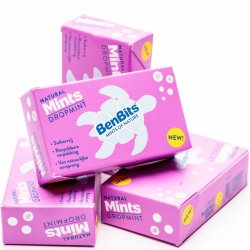 Naturliga Mint BENBITS Dropmint Lakrits 30g