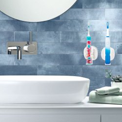 Wandhalter fr elektrische Zahnbrste Universal Philips , Oral-B etc.