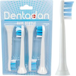 4 st. Gum Gentle borsthuvuden fr Philips SoniCare
