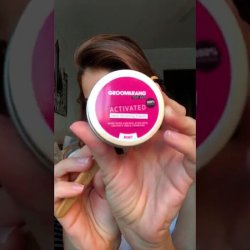 Tandkrmspulver GROOMARANG Aktivt Charcoal och Mint 15g