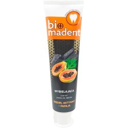 Bio Madent Hemp Tandkrm Charcoal &amp; Papaya &amp; CBD 100 ml.