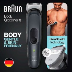 Hrtrimmer til hele kroppen BRAUN BodyGroomer Series 3 BG3340