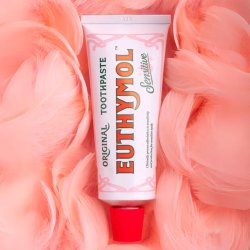 Euthymol Sensitive Fluor Tandpasta 75 ml.
