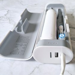 Tandborstefodral med laddningsfunktion fr Oral-B Genius &amp; SMART