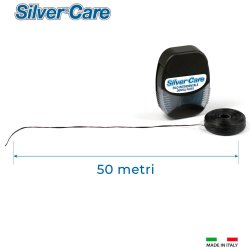 Tandtrd i trkol SILVERCARE One Carbon &amp; Aloe Vera 50 mtr.