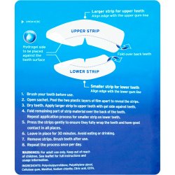 Tandblekning Strips WISDOM Intense White 14 st