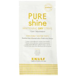 Tandblegningsstrimler EKULF Pure Shine Whitening Dry Strips 7 Day Treatment